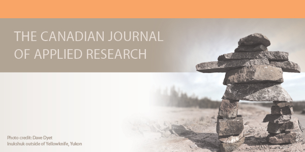 					View Vol. 1 No. 1 (2010): The Canadian Journal of Applied Research
				